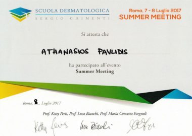 Scuola-dermatol-Summer-meeting-July-2017